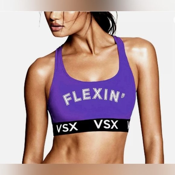 Victoria's Secret Other - Victoria's Secret Sport Bra Flexing M Purple